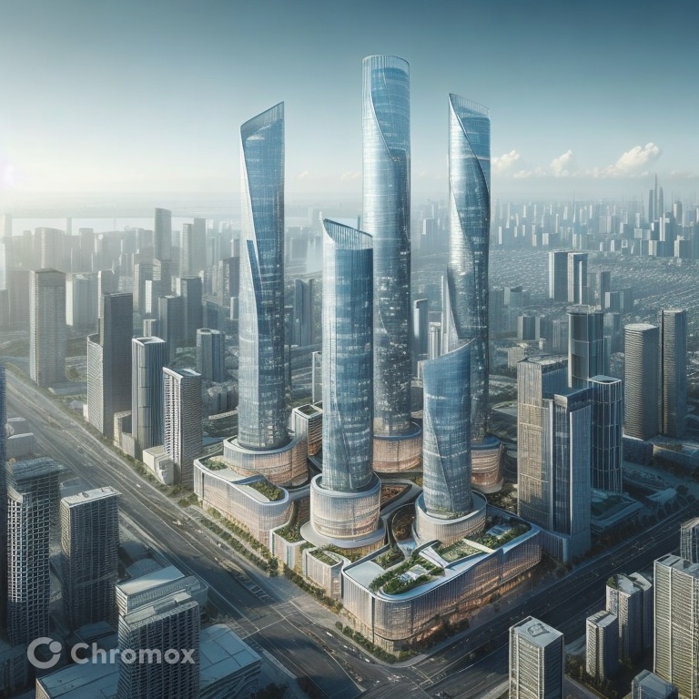 AI Art: the skyscraper was designed by chinese architect liu jiayuan ...